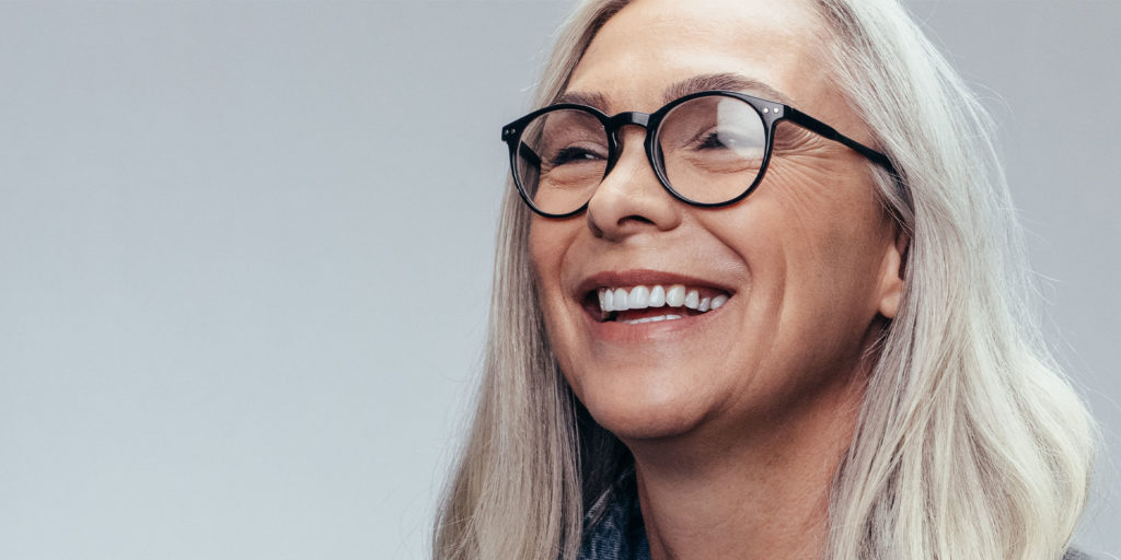 dental implants patient smiling