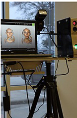 image of graphics display within the dental practice and technology