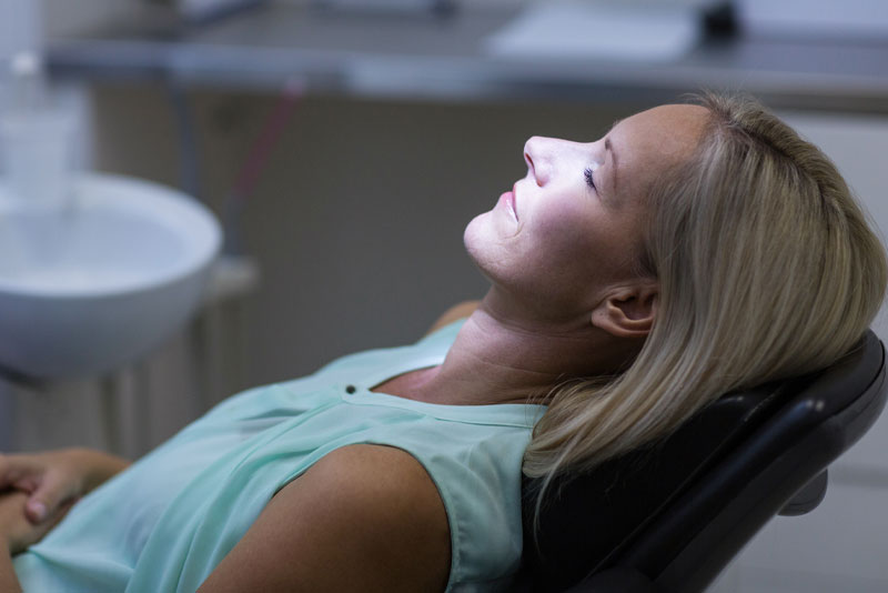 stock image of patient under general anesthesia